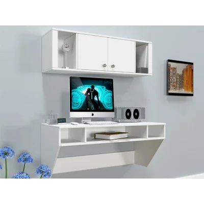 Комп'ютерний навісний стіл Comfy-Home AirTable-II Kit DB, білий